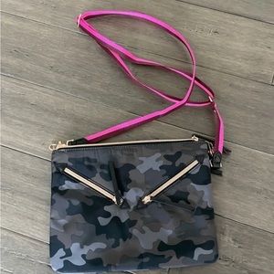 Stella and Dot Camo Crossbody Bag